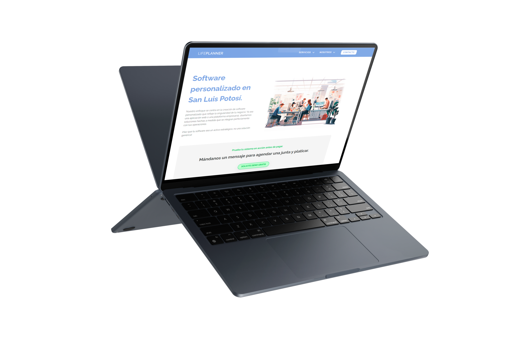 Nosotros 2 Expertos en Shopify, SEO y Sistemas empresariales en San Luis Potosí